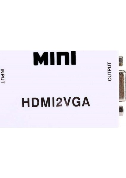 4314 HDMI To VGA Çevirici Adaptör Monitör Tv Dönüştürücü