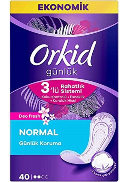 Günlük Ped Deofresh Normal Ekonomik Paket 40 Ped fiyatları