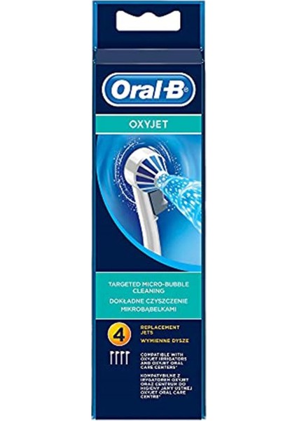 Ağız Duşu Yedek Başlığı Oxyjet 4 Adet fiyatları
