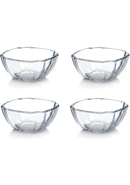 Küçük Kare Sufle Kek Kalıbı - 4 Lü Borcam Kek Kalıbı