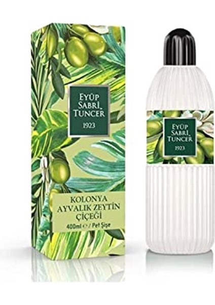 Ayvalık Zeytin Çiçeği Kolonyası 400 ml Silindir Petşişe 1 Paket