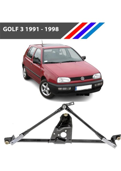 Vw Golf 3 Ön Cam Silecek Mekanizması 1991 - 1998
