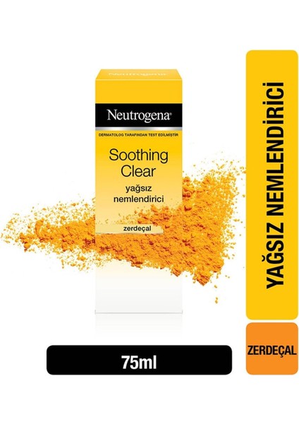 Soothing Clear Yağsız Nemlendirici 75 ml