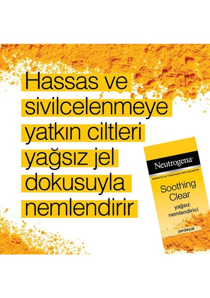 Soothing Clear Yağsız Nemlendirici 75 ml