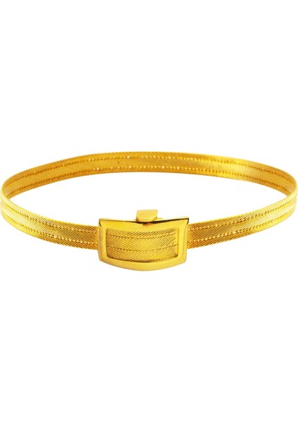 Trabzon Hasır 14 Ayar Altın Bileklik