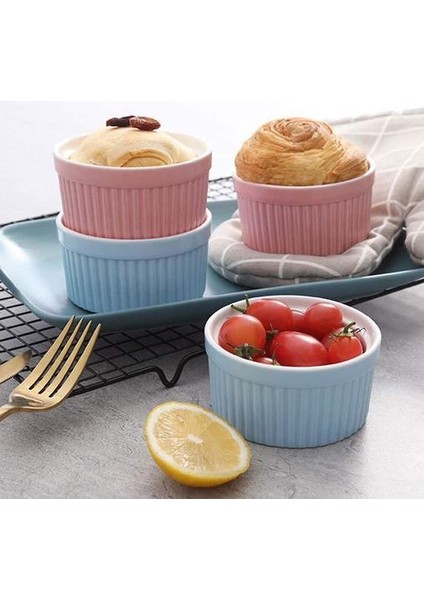 Ramebins Suffle Yemekleri Seramik Bakeware Ramekins Souffl Yemekleri 12-Adet 3.54 (Yurt Dışından)