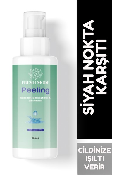 Arındırıcı,yenileyici ve Canlandırıcı Profesyonel Detoks Yüz Peeling (100 Ml) modelleri