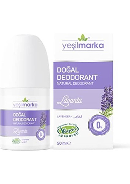 Doğal Deodorant- Lavanta -Vegan -Organik Içerikli -Çocuk Ve Yetişkin Için Ideal- Aluminy