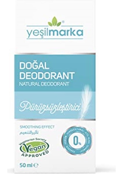 Deodorant- Pürüzsüzleştirici- Tüy Azaltıcı Özel Etki- Aluminyum- Alkol- Paraben- Parfüm 50ml modelleri