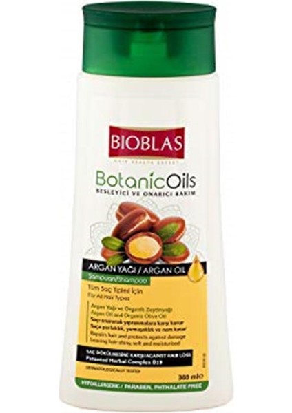 Botanic Oils 360 Ml Argan Yağlı Şampuan