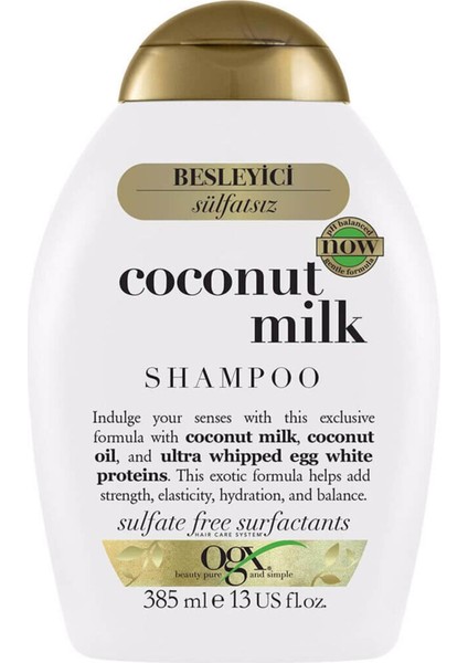 Şampuan Coconut Milk 385ml