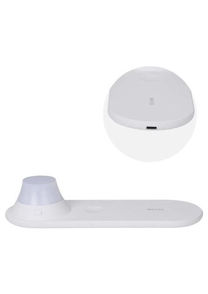 10 W Qi Hızlı Kablosuz Şarj Masa Gece Lambası iPhone x Xr Xs Cep Telefonu Şarj Tutucu Gece Light Cep Telefonu Accessori | Kablosuz Şarj (Yurt Dışından)