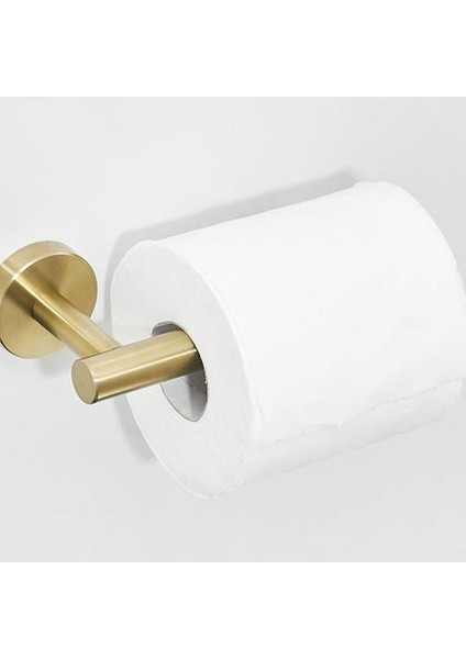 3-Piece Setbhed Altın Banyo Donanım Seti Robe Kanca Tek Havlu Bar Kağıt Tutucu Siyah Banyo Aksesuarları Paslanmaz Çelik | Banyo Donanım Setleri (Yurt Dışından)