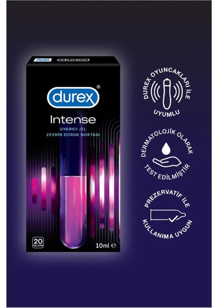 Intense Uyarıcı Jel 10 ml