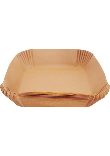 Hava Fritözü Tek Kullanımlık Kağıt Astarı Hava Fritözü Için Pişirme Kağıdı Yağa Dayanıklı Suya Dayanıklı Fırında Pişirme Için Parşömen Kavurma Mikrodalga 50 Adet Kare (Yurt Dışından)