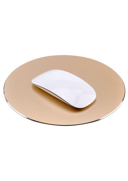 220 * 220MM Yüksek Sınıf Yaratıcı Dairesel Alüminyum Metal Oyunu Mouse Pad Pc Bilgisayar Dizüstü Oyun Mousepad Apple Mackbook Için | Oyun Mousepad | Oyun Mouse Padmouse Pad (Yurt Dışından)