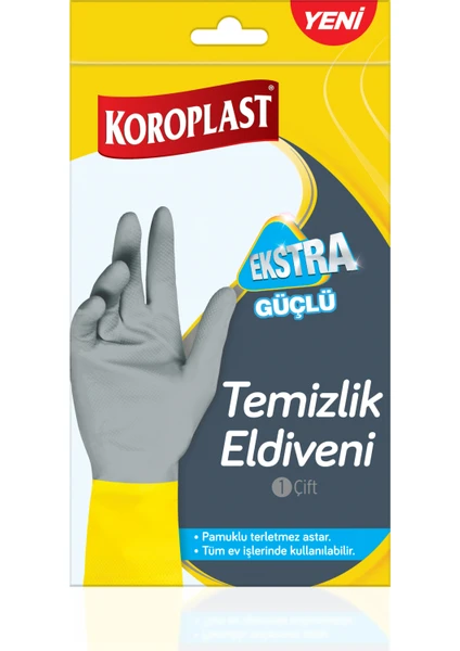 Ekstra Güçlü Bulaşık Eldiveni Küçük - S Beden