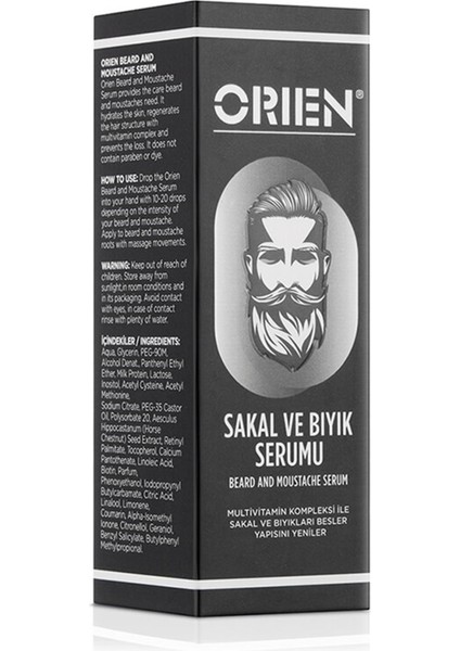 Sakal Ve Bıyık Serumu 50 Ml