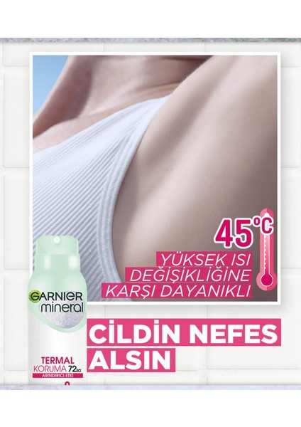 Deodorant Mineral Termal Koruma Sprey 150ml