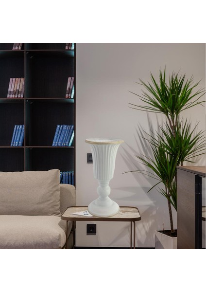Metal Vazo Bitki Pot Ev Centerpieces Düğün Etkinlikleri Çiçekler Beyaz fırsatları