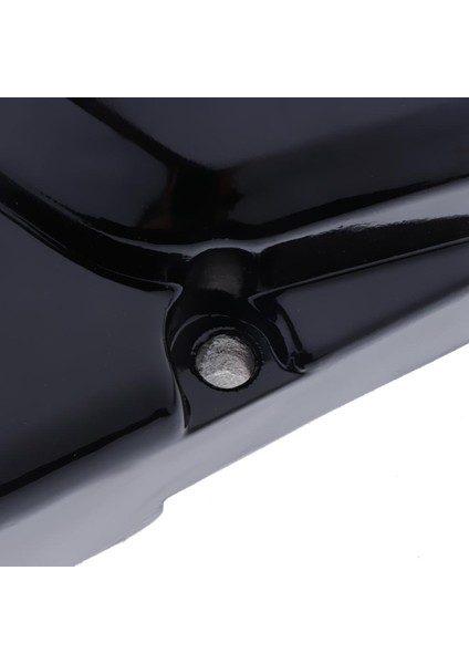 Otomobiller ve Motosikletler Sol Motor Zincir Dişli Muhafazası Yan Kapak Gövdesi 110CC 125CC Kir Bisikleti Motokros ile Uyumlu - Siyah indirimleri