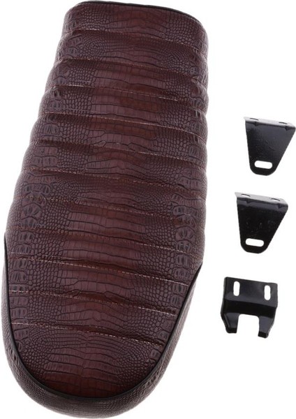 Honda Cb Suzuki GR650 Gs TU250 GN125 GN250 GN400 - Brown Için Cafe Racer Koltuğu