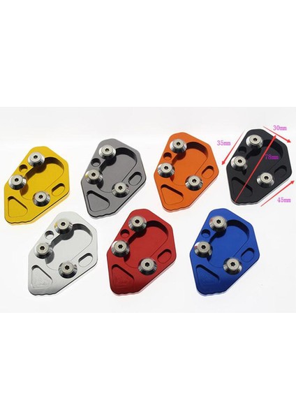 Bmw Hp2 Için Ayak Kickstand Side Stand Uzantı Plakası Pedi(Yurt Dışından) modelleri