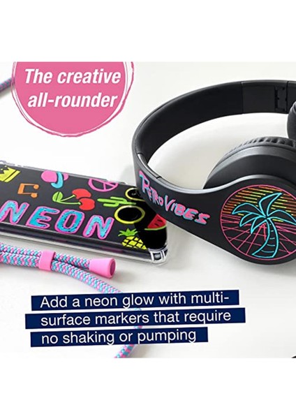 Neon Markör, 6'lı Set