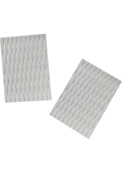 2x Eva Sörf Kürek Kurulu Surfboard Çekiş Pedi Kuyruk Pedi Güverte Kavrama Mat Gri