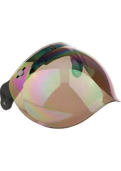 Motosiklet 3 Snap Kask Vizör Kalkanı Harley Renkli Için Yukarı/aşağı Lens Flip