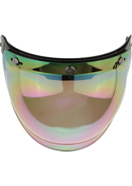 Motosiklet 3 Snap Kask Vizör Kalkanı Harley Renkli Için Yukarı/aşağı Lens Flip