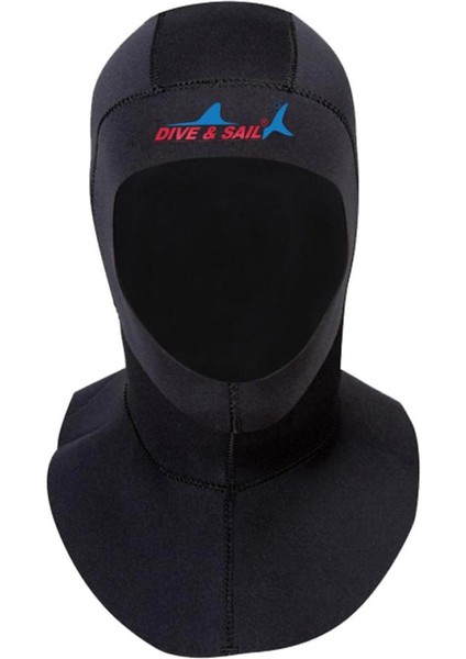 3mm Neopren Küba Dalış Norkeling Davlumbaz Tam Yüz Maskesi Sıcak Hood Cap S