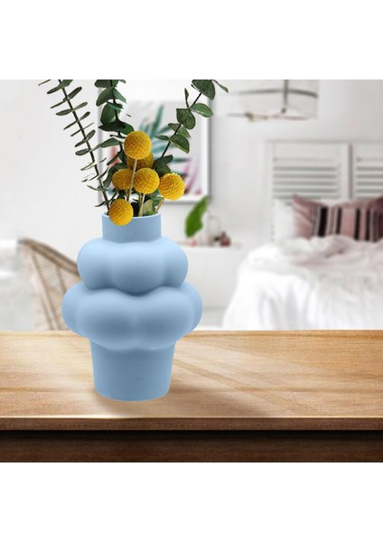 Modern Minimalist Seramik Vazo Çiçek Tenceresi Raf Mağazası Yemek Masası Dekoru Yeşil(Yurt Dışından) fırsatları