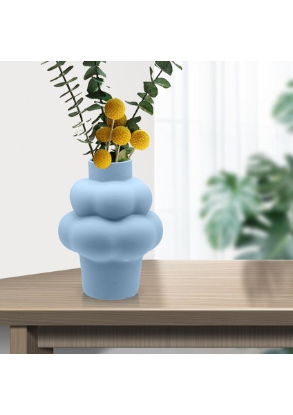 Modern Minimalist Seramik Vazo Çiçek Tenceresi Raf Mağazası Yemek Masası Dekoru Yeşil(Yurt Dışından) indirimleri