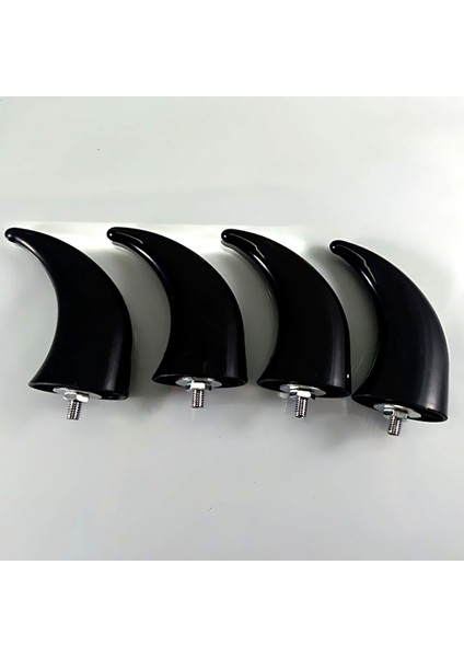 Helikopter Bobber Touring Için Motosiklet Ön Boynuzlar Dekorasyonu - Siyah fırsatları