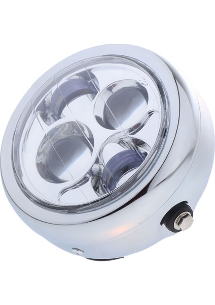 6.5 "yuvarlak LED Faz Motosiklet Far Geçen Lamba Yedek Beyaz indirimleri