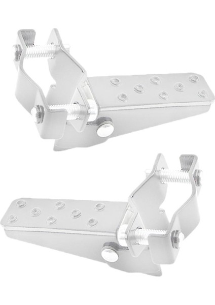 1 Çift Ön Arka Katlanır Ayak Çarşamba Motosiklet Kromu Için Ayak Pegals Pedalları