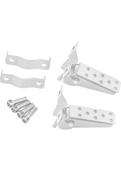 1 Çift Ön Arka Katlanır Ayak Çarşamba Motosiklet Kromu Için Ayak Pegals Pedalları modelleri