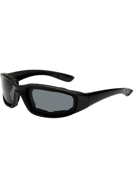 Motosiklet Binicilik Glasse Pc Çerçevesi Reçine Lens UV400 Açık Hava Aktivitesi Sport Gri indirimleri