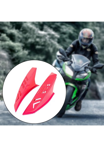 Plastik Motosiklet Kask Boynuzları Koruyucu Şık Güçlü Yapışkan Parçalar Pembe fırsatları