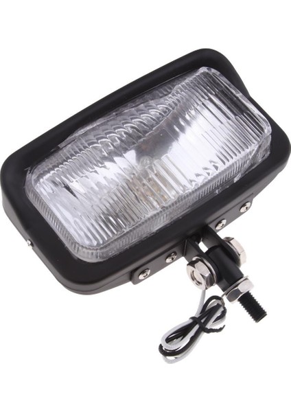 12V 55W Motosiklet Far Montajı 6.5 "dikdörtgen Lamba Universal Siyah(Yurt Dışından) fırsatları