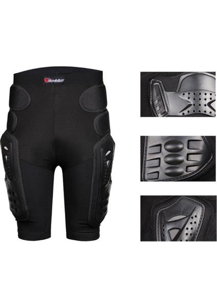 Spor Giyim Pantolonlarının Altında 1 Parça Motosiklet Sürme Koruyucu Pantolon - L fırsatları