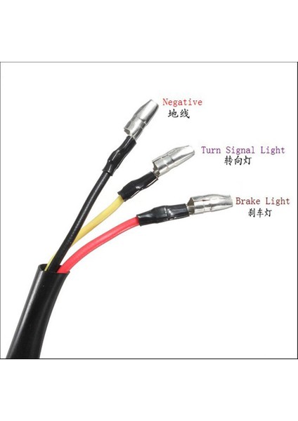 Motosiklet 12V LED Fren Kuyruğu Işığı Harley Plaka Işıkları modelleri