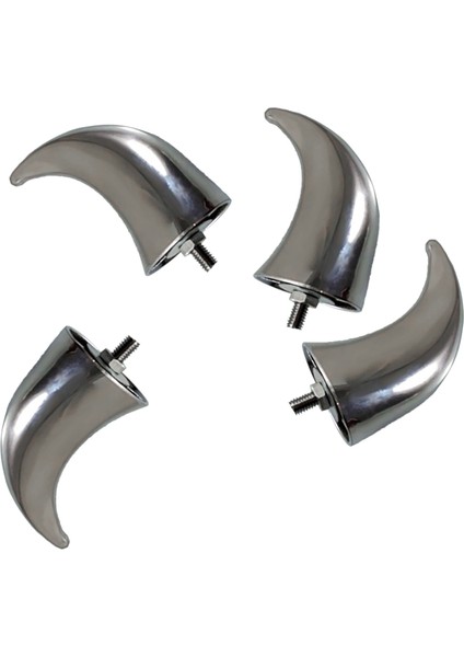 Chrome Chrome Tarif Edildiği Gibi Chopper Touring Cafe Racer Custom Için Universal Front Boynuzlar Dekorasyonu modelleri
