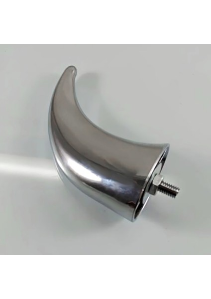 Chrome Chrome Tarif Edildiği Gibi Chopper Touring Cafe Racer Custom Için Universal Front Boynuzlar Dekorasyonu indirimleri
