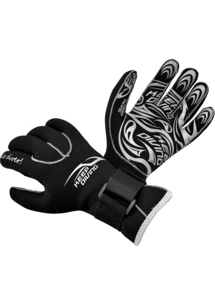 3mm Neopren Wetsuit Eldiven Kayık Dalış Yüzme Sörf Sıcak Eldiven Xl