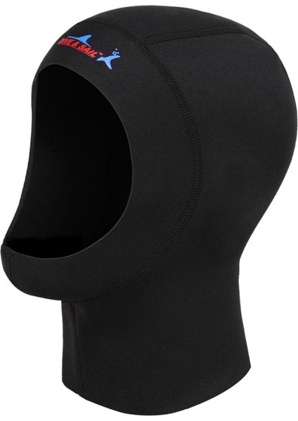 1mm Neopren Küba Dalış Norkeling Davlumbaz Tam Yüz Maskesi Sıcak Hood S