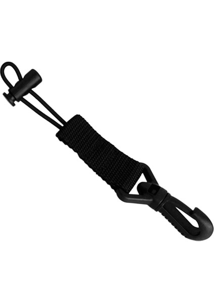 Tüplü Dalış Dalış Regülatörü Ahtapot Tutucu Tutucu Kordon Klip Siyah ile