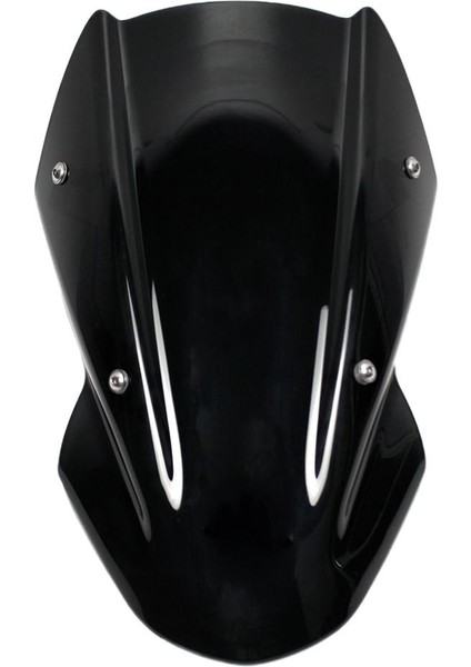 Motosiklet Rüzgar Deflektörleri +Kawasaki Z650 Z-650 2017- 2019 Siyah