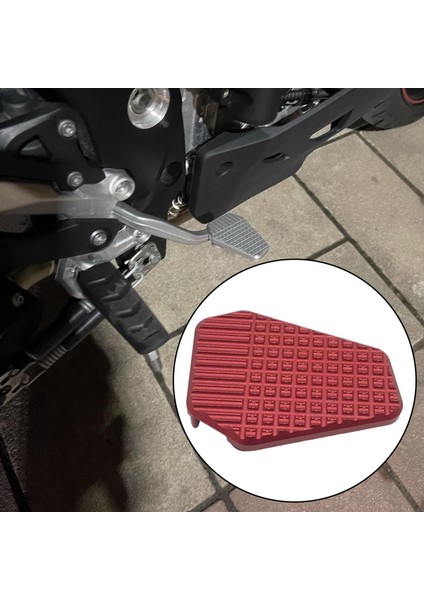 Arka Ayak Fren Pedalları Uzatma Peg Pad Modifiye Parçalar Bmw Xr Kırmızı modelleri